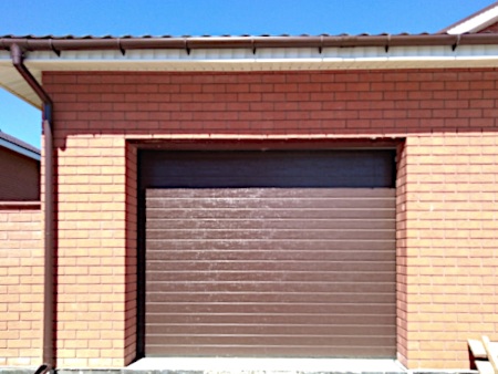 Алюминиевые гаражные ворота RSD01LUX 2500x2200 в Тобольске